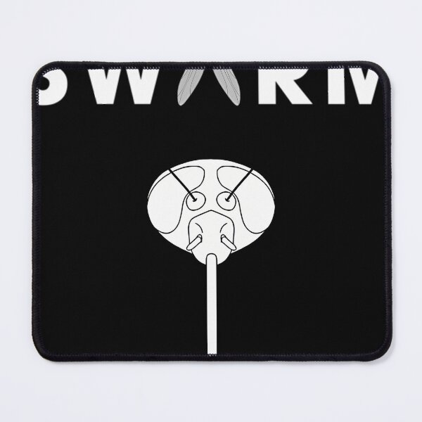 Item preview, Head Of Mos'Kitoh With Swarm Logo In White designed and sold by MrsRicarSchoen.