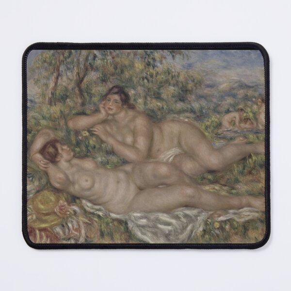 Item preview, The Bathers by Pierre-Auguste Renoir: Impressionist Nude Art Print designed and sold by artofuniverse.