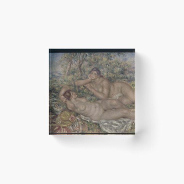 Item preview, The Bathers by Pierre-Auguste Renoir: Impressionist Nude Art Print designed and sold by artofuniverse.
