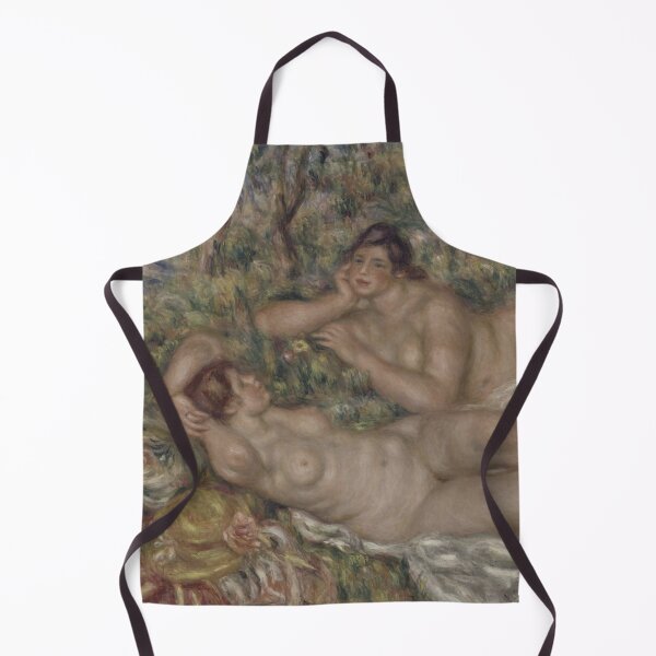 Item preview, The Bathers by Pierre-Auguste Renoir: Impressionist Nude Art Print designed and sold by artofuniverse.