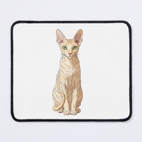 Item preview, Cornish Rex cat designed and sold by saphira-art.