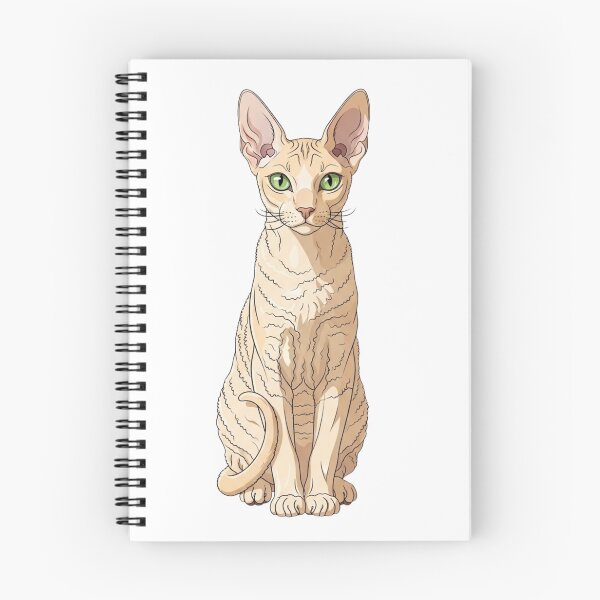 Item preview, Cornish Rex cat designed and sold by saphira-art.