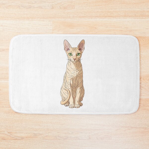 Item preview, Cornish Rex cat designed and sold by saphira-art.
