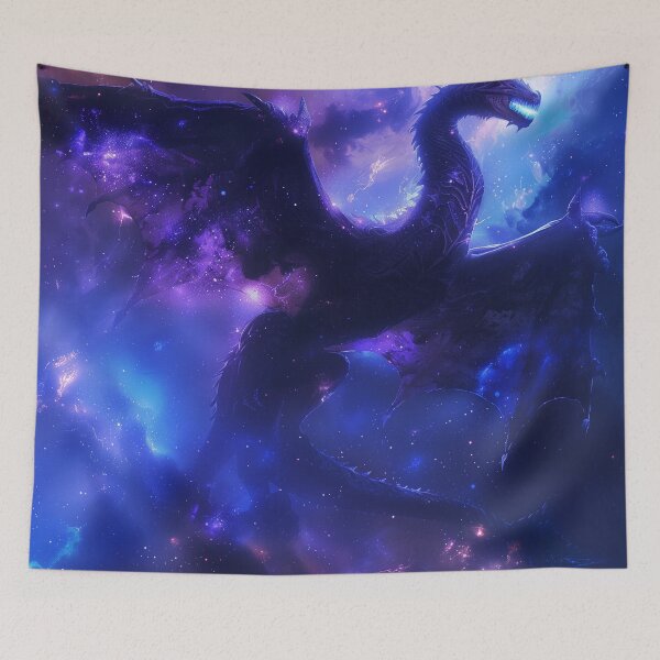 Item preview, Dragon Art - Cosmic Wyvern designed and sold by QuantumDrift.