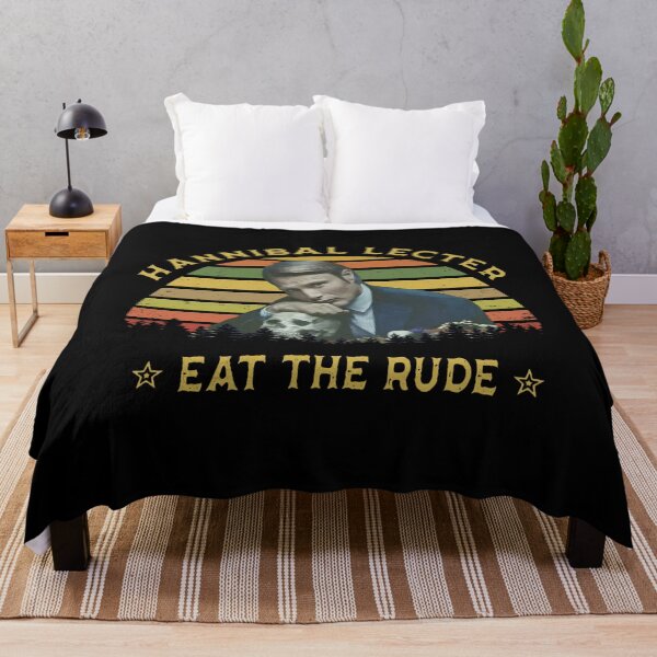 Item preview, Vintage Hannibal Lecter Eat The Rude  designed and sold by JacquelinePerki.
