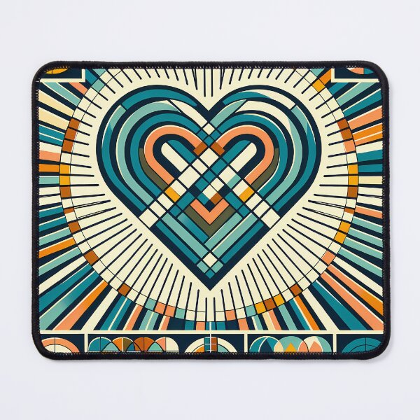 Item preview, Geometric Heart Radiance designed and sold by InkSmithery.