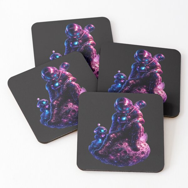 Item preview, Neon Astronaut Crew designed and sold by Nika Art Studio.