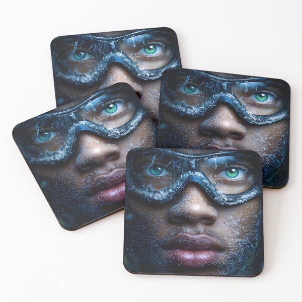 Item preview, Frozen Gaze a Winter Soldier's Expression designed and sold by Artessie.