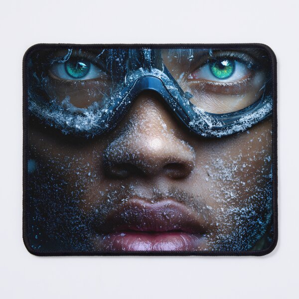Item preview, Frozen Gaze a Winter Soldier's Expression designed and sold by Artessie.