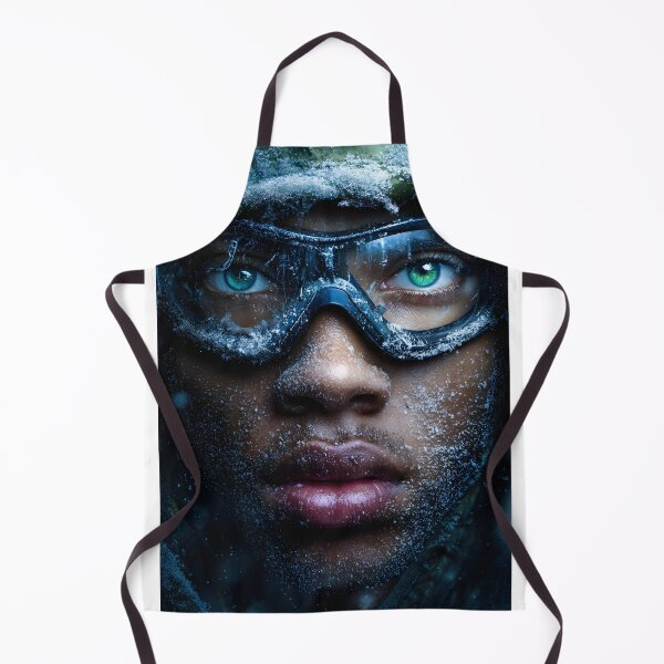 Item preview, Frozen Gaze a Winter Soldier's Expression designed and sold by Artessie.