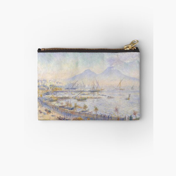Item preview, The Bay of Naples by Pierre-Auguste Renoir: Impressionist Coastal Fine Art Print designed and sold by artofuniverse.