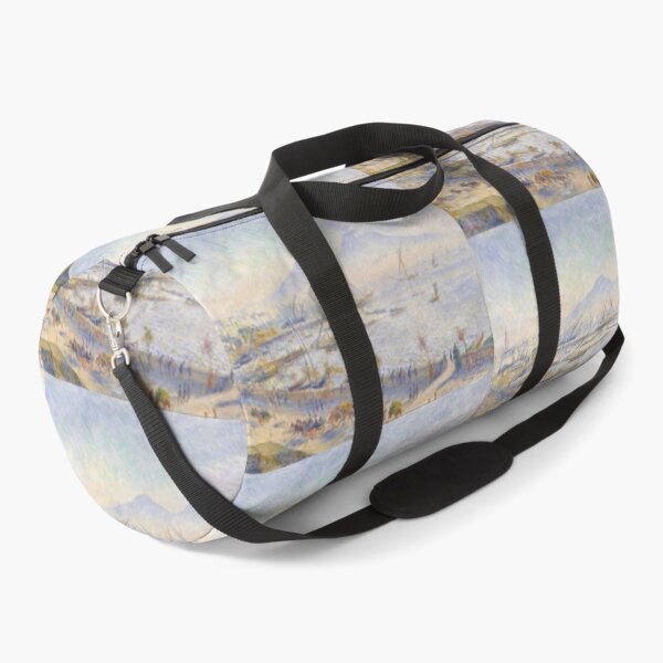 Item preview, The Bay of Naples by Pierre-Auguste Renoir: Impressionist Coastal Fine Art Print designed and sold by artofuniverse.