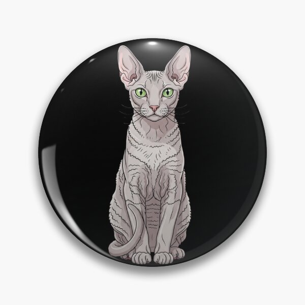 Item preview, Cornish Rex cat II designed and sold by saphira-art.