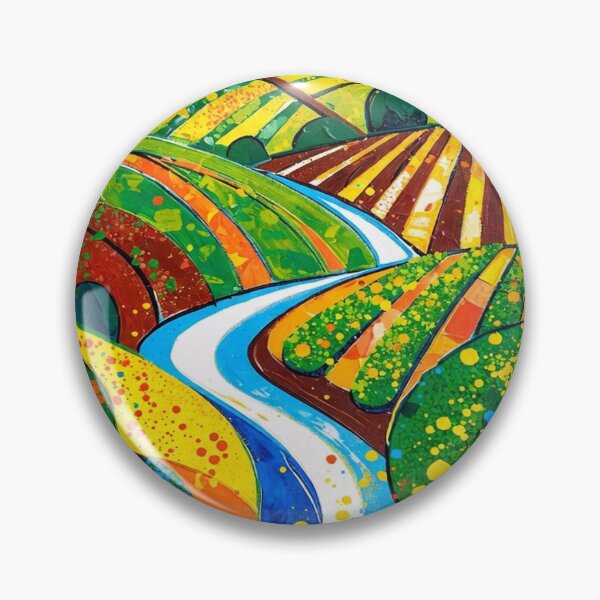 Item preview, French countryside abstract designed and sold by GasconyPassion.