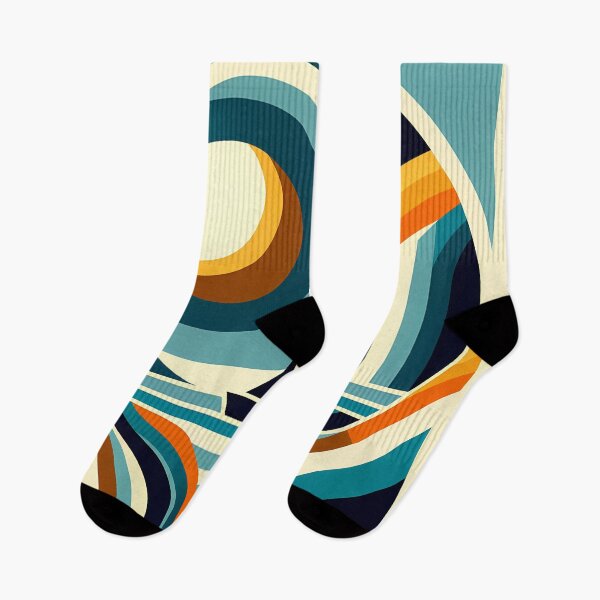 Item preview, Geometric Sailboat Sunset designed and sold by InkSmithery.