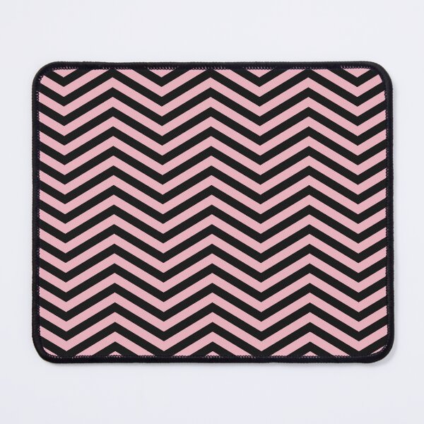 Item preview, Black And Blush Chevron Zigzag Pattern designed and sold by pattern-archive.