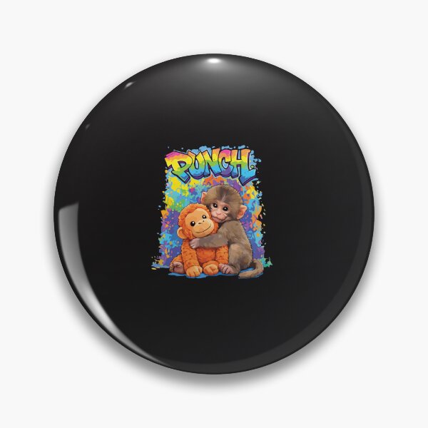 Item preview, Funny Baby Monkey Punch Cartoon Primate Humor Design designed and sold by kiralynstration.