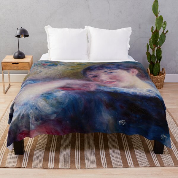 Item preview, The Dreamer by Pierre-Auguste Renoir: Impressionist Portrait Fine Art Print designed and sold by artofuniverse.