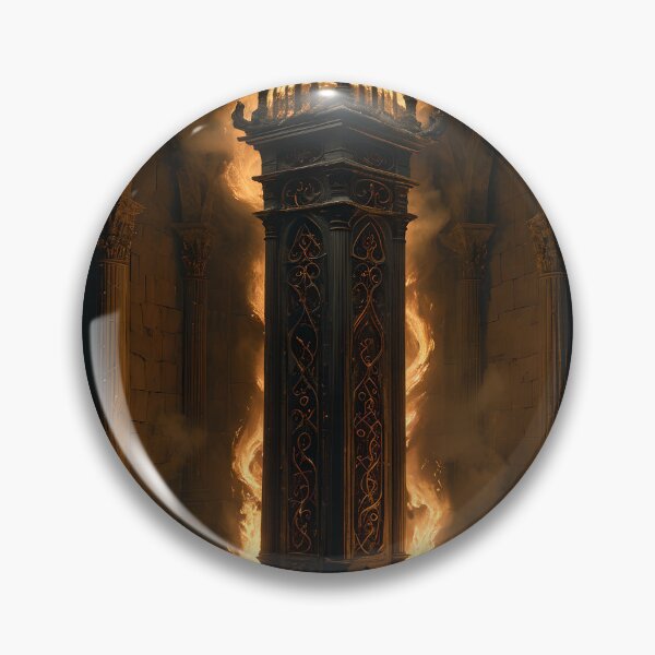 Item preview, Burning Scriptorium — Dark Surrealism Art Print designed and sold by ReliquiaeArt.