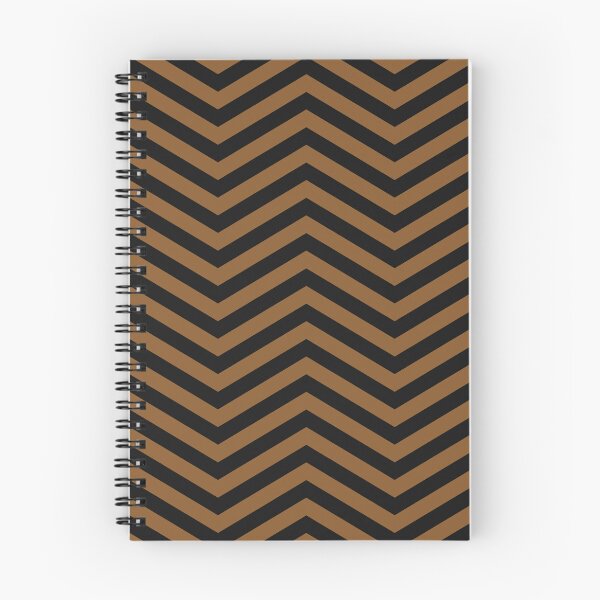 Item preview, Black And Bronze Chevron Zigzag Pattern designed and sold by pattern-archive.