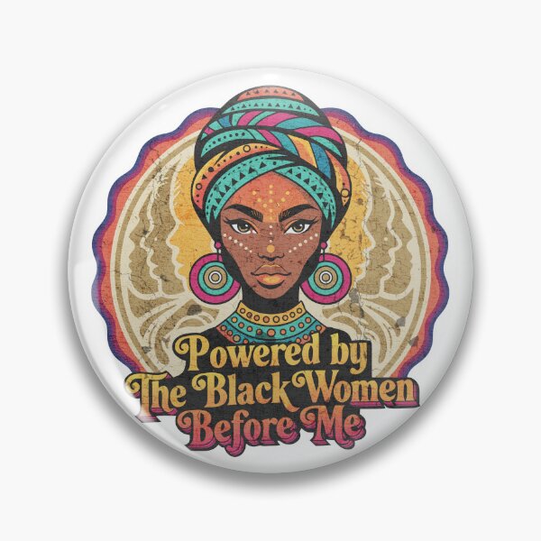 Item preview, Powered by The Black Women Before Me – Afrocentric Retro Empowerment Design designed and sold by TomoMadeIt.