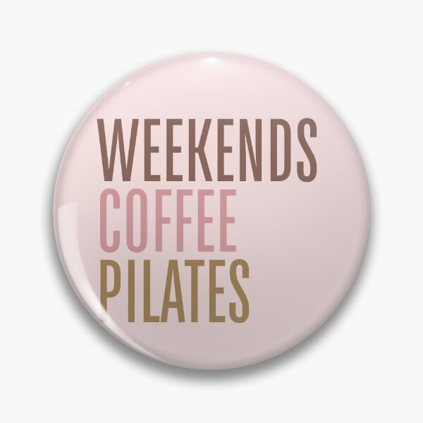 Item preview, Weekends Coffee Pilates  designed and sold by H3ll-Ash-Studio.