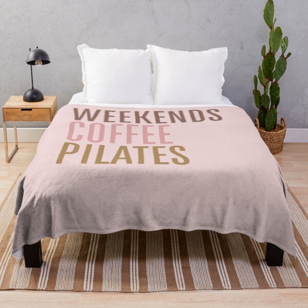Item preview, Weekends Coffee Pilates  designed and sold by H3ll-Ash-Studio.