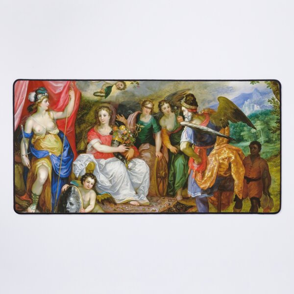Item preview, Jan Brueghel the Elder Allegory of Public Welfare designed and sold by TheSoulOfArt.