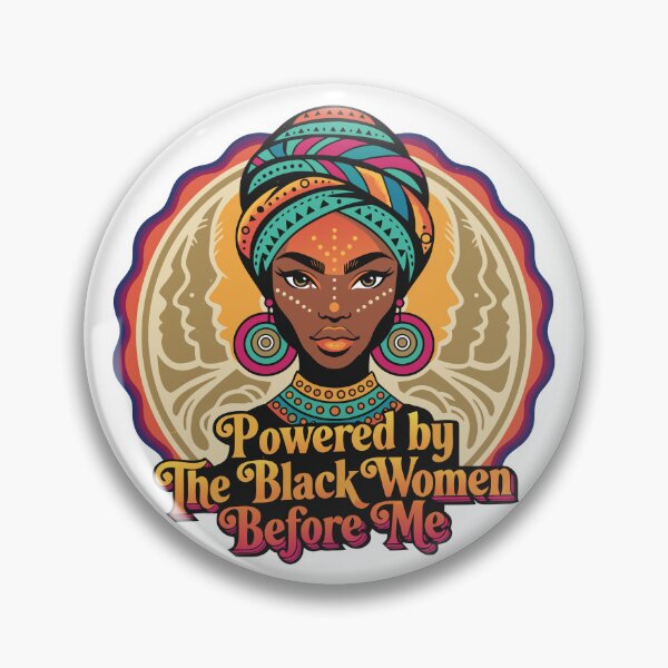 Item preview, Powered by The Black Women Before Me – Afrocentric Retro Empowerment Design designed and sold by TomoMadeIt.