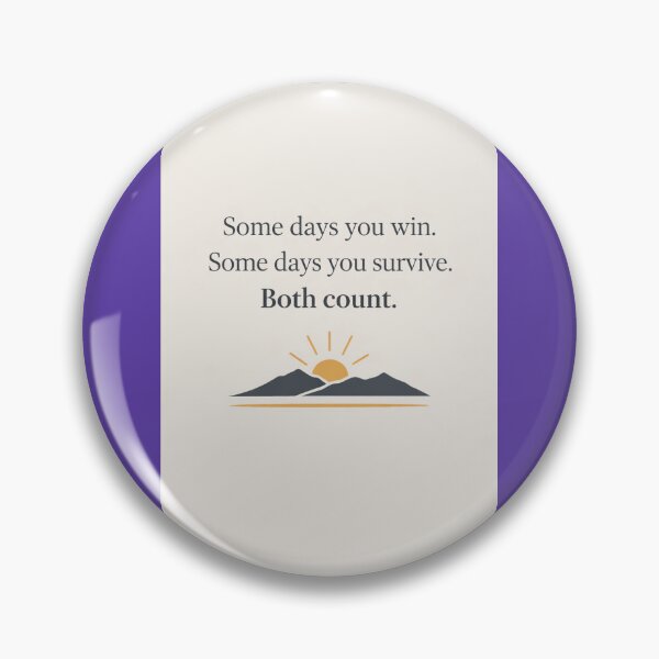 Item preview, Copy of Some Days You Win Both Count Quote designed and sold by BalancedTruth.