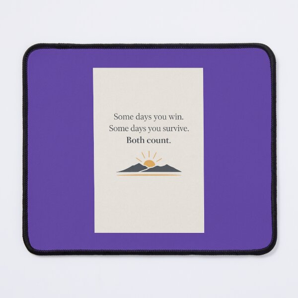 Item preview, Copy of Some Days You Win Both Count Quote designed and sold by BalancedTruth.