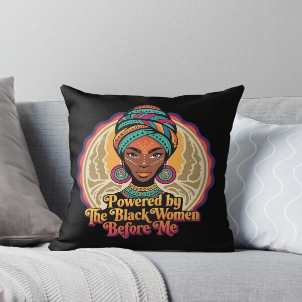 Item preview, Powered by The Black Women Before Me – Afrocentric Retro Empowerment Design designed and sold by TomoMadeIt.