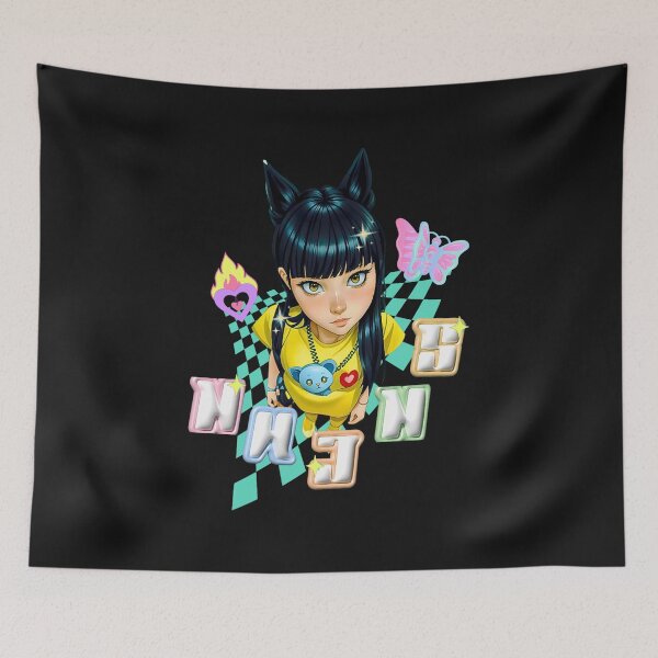 Item preview, Bunnies NJZ NewJeans Hello K-pop designed and sold by vanishcbemis.
