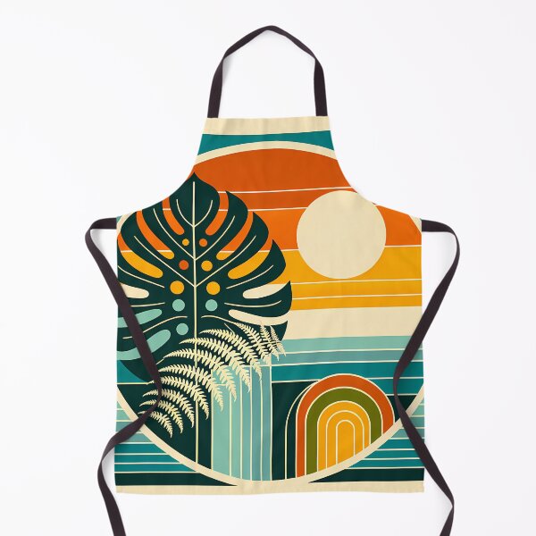 Item preview, Abstract Botanical Sun and Monstera designed and sold by InkSmithery.