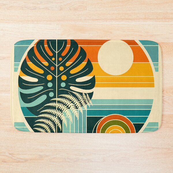 Item preview, Abstract Botanical Sun and Monstera designed and sold by InkSmithery.
