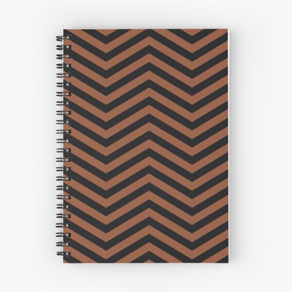 Item preview, Black And Copper Chevron Zigzag Pattern designed and sold by pattern-archive.