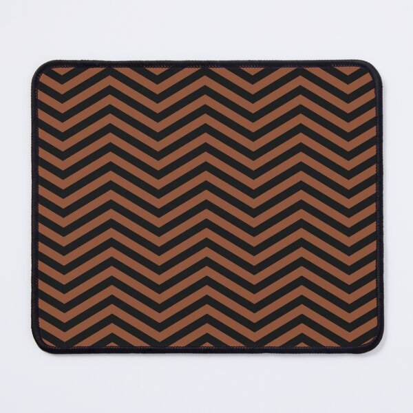 Item preview, Black And Copper Chevron Zigzag Pattern designed and sold by pattern-archive.