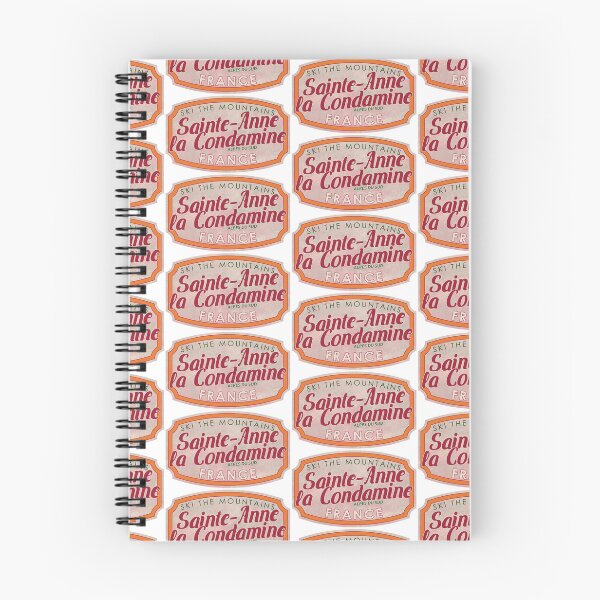Item preview, Sainte-Anne la Condamine, France, Alpes du Sud, Ski, textured skiing badge designed and sold by Wanderful-roads.
