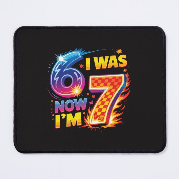 Item preview, I Was 6 Now I'm 7 Funny 7th Birthday Boy Party Humor Design designed and sold by kiralynstration.