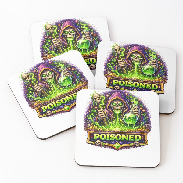 Item preview, Poisoned Retro Pixel RPG Gamer Design designed and sold by PixelForge24.