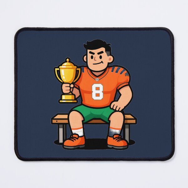 Item preview, Benchwarmer Champion – Funny Fantasy Football Meme designed and sold by AnimalAirtistry.