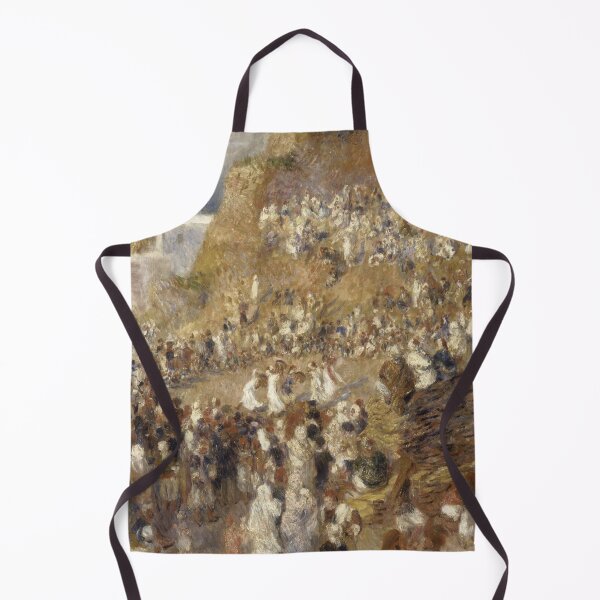 Item preview, The Mosque by Pierre-Auguste Renoir: Sunlit Mediterranean Festival Print designed and sold by artofuniverse.