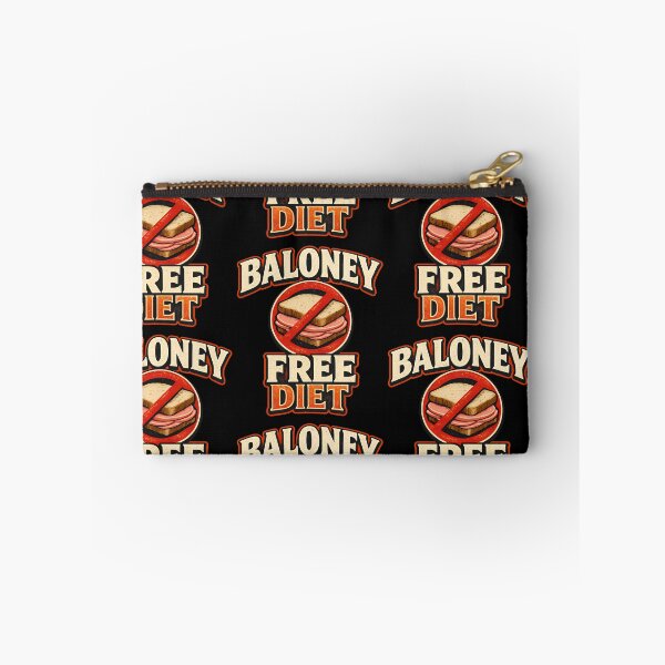 Item preview, Baloney Free Diet Funny Vegan Vegetarian Humor Design designed and sold by TeeTimeTreasure.