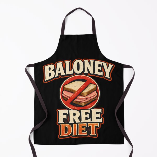 Item preview, Baloney Free Diet Funny Vegan Vegetarian Humor Design designed and sold by TeeTimeTreasure.