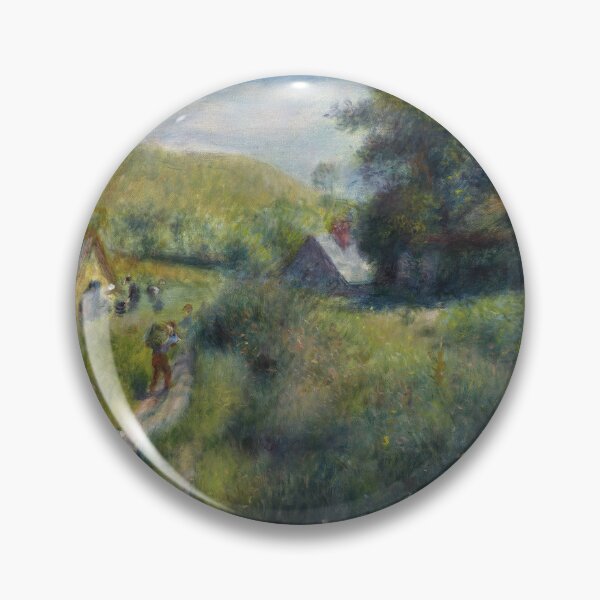 Item preview, The Mussel Harvest by Pierre-Auguste Renoir: Impressionist countryside wall art designed and sold by artofuniverse.