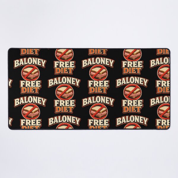 Item preview, Baloney Free Diet Funny Vegan Vegetarian Humor Design designed and sold by TeeTimeTreasure.