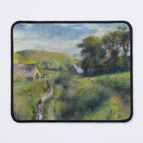 Item preview, The Mussel Harvest by Pierre-Auguste Renoir: Impressionist countryside wall art designed and sold by artofuniverse.