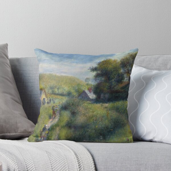 Item preview, The Mussel Harvest by Pierre-Auguste Renoir: Impressionist countryside wall art designed and sold by artofuniverse.