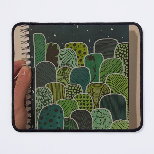 Item preview, green designed and sold by beyondthe.paper.
