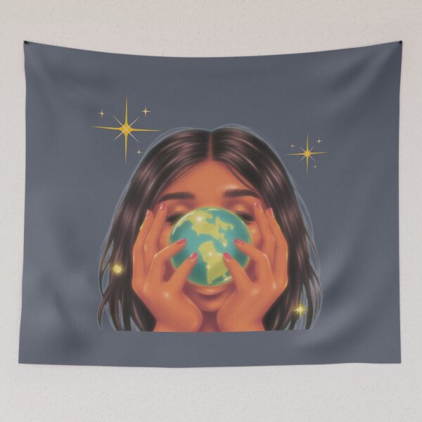 Item preview, The World in Her Hands designed and sold by AddyTae.
